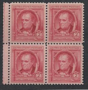 UNITED STATES SC# 860 F-VF MNH 1940 B/4