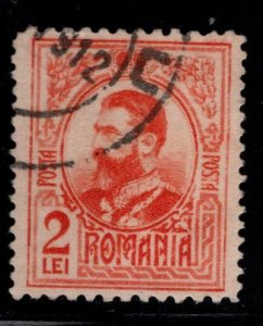 Romania Scott 216 Used stamp Black cancel