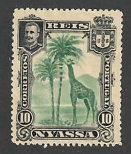 Nyassa; Scott 28;  1901;  Used