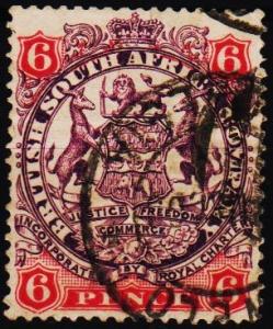 Rhodesia.1896 6d S.G.46 Fine Used