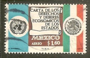 Mexico  Scott C457   Flag, Emblem   Used