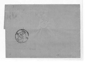 GB SG.141 Cover 2½d Plate 7 Liverpool Exchange 1877 Duplex{samwells-covers}BB103