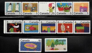 CANADA Scott 519-530 MH* set