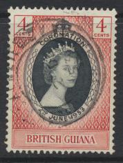 British Guiana SG 330 Used  (Sc# 252 see details)  Coronation