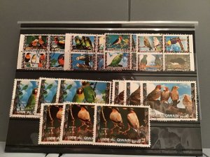 Bird  stamps duplicates  R23432