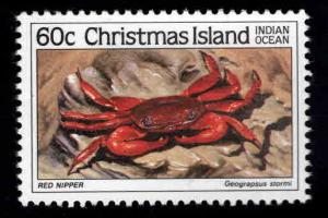 Christmas Island Scott 169 MNH** Red Nipper