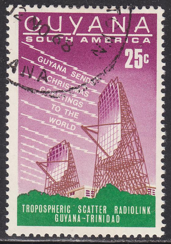 Guyana 65 CTO 1968 Tropospheric Radio Scatter Relay