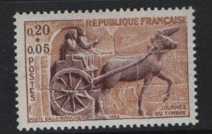 FRANCE, B370, MNH, 1963, Roman Chariot