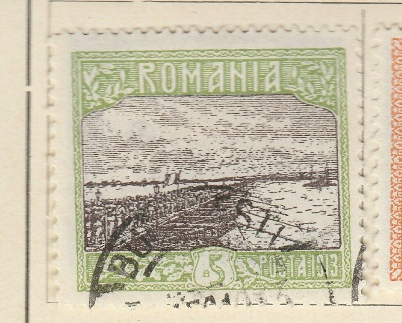 A5P50F372 Romania 1913 5b used