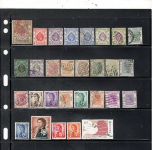 HONG KONG COLLECTION ON STOCK SHEETS, MINT/USED