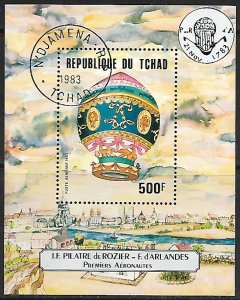 Chad # C267 - Manned Flight - MS - used....{KlGr}