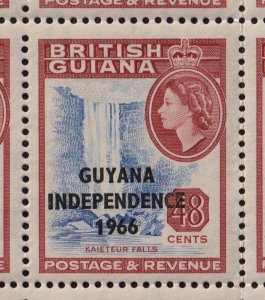 Guyana 1966-67 QEII 48c Independence - Kaieteur Falls Mint MNH SG 394 CV £7