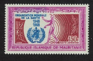 Mauritania 20th Anniversary of WHO 1968 MNH SC#C76 SG#303 MI#341