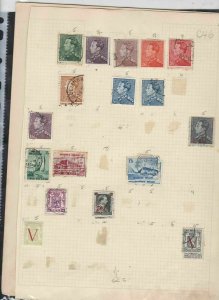 belgium  stamps page ref 18065