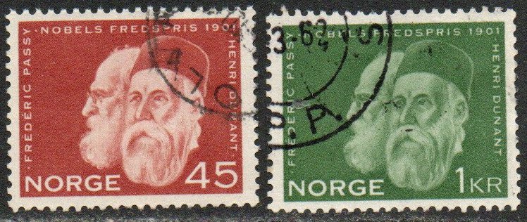 Norway Sc #401-402 Used
