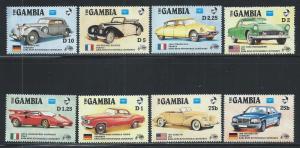 GAMBIA SC# 620-7 FVF MNH 1986