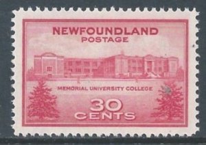 Newfoundland #267 NH Memorial University College