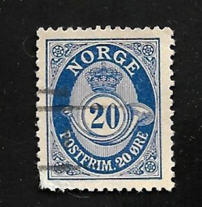 Norway 1910 - U - Scott #85