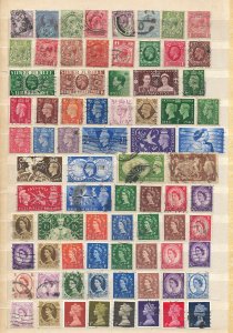 Great Britain 117 Different Mint & Used C.V. $75.00+