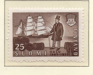 Finland 1955 Early Issue Fine Mint Hinged 25Mk. NW-222025