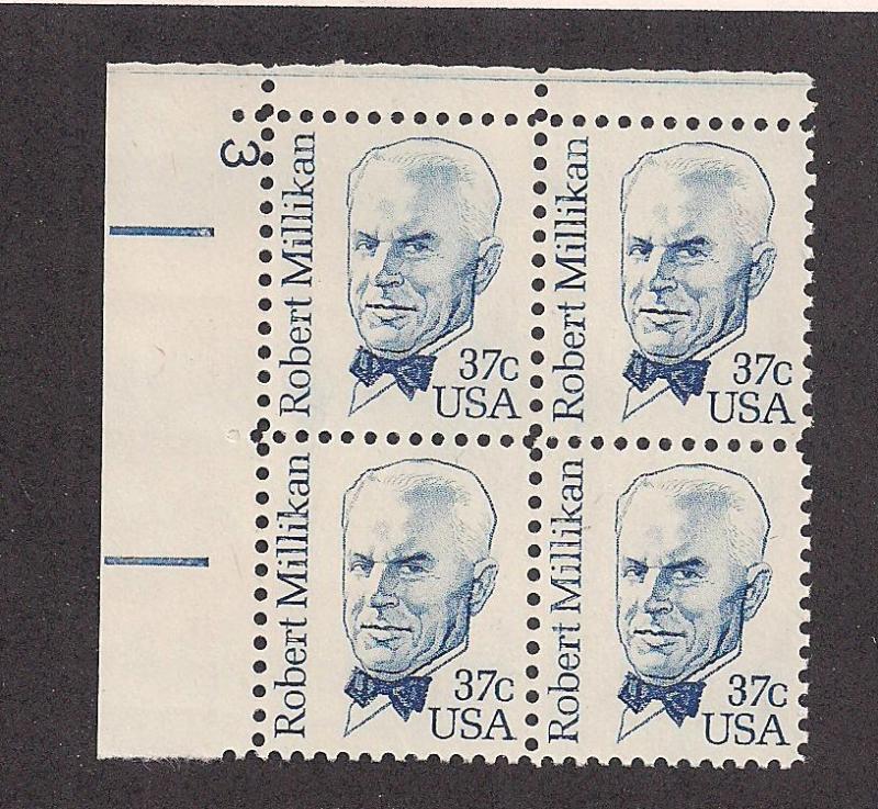 UNITED STATES SC# 1866 VF MNH 1982 P#3 Block of 4 UL