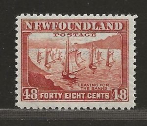 NEWFOUNDLAND  SC# 266  FVF/MNH