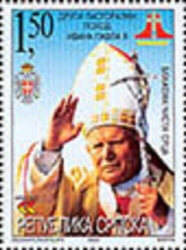 Serbian Rep. (B&H) / 2003 - Visit of Pope John Paul II (I), MNH