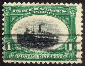 1901, US 1c, Fast Lake Navigation, Used, Sc 294