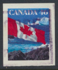 Canada  SG 1367   Used Flag and Inuit Cairn  2000   SC# 1700  see scan