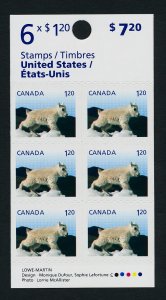 Canada 2715a booklet MNH Mountain Goat, Baby Animal
