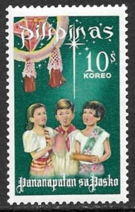 PHILIPPINES 1968 10s Christmas Issue Sc 1003 MNH