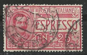 Italy # E1 Special Delivery - well centered   (1) VF Used