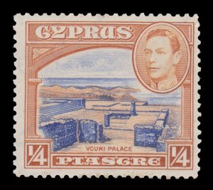 CYPRUS STAMP 1938 - 44. SCOTT # 143. MPH