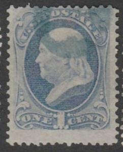 U.S. Scott #156 Franklin Stamp - Used Single