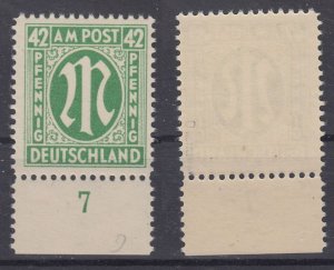 Germany 1945 Sc#3N16 Mi#31 D mnh signed BPP (AB1231)