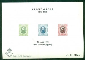 NORWAY 1978 Reprint