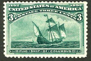 U.S. #232 MINT OG NH