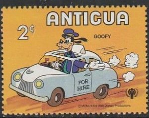 1980 Antigua - Sc 564 - MH VF - 1 single - Disney