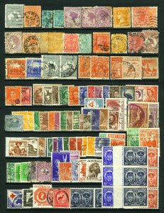 Australia 1881-1954 A Lovely Group Queen Victoria - Queen Elizabeth M&U 99 items