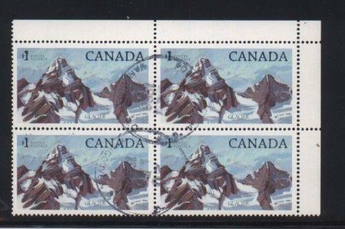 Canada #934 Used Variety Block