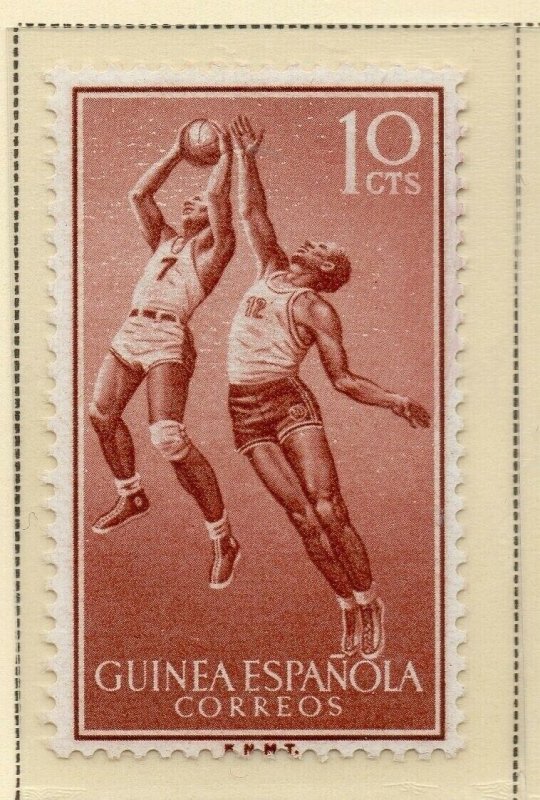 Spanish Guinea 1958 Early Issue Fine Mint Hinged 10c. NW-174783