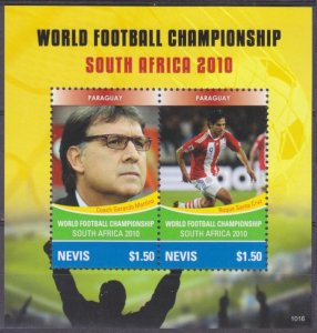 2010 Nevis 2511-2512/B294 2010 FIFA World Cup in South Africa