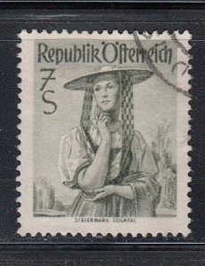 austria  scott no 555  used
