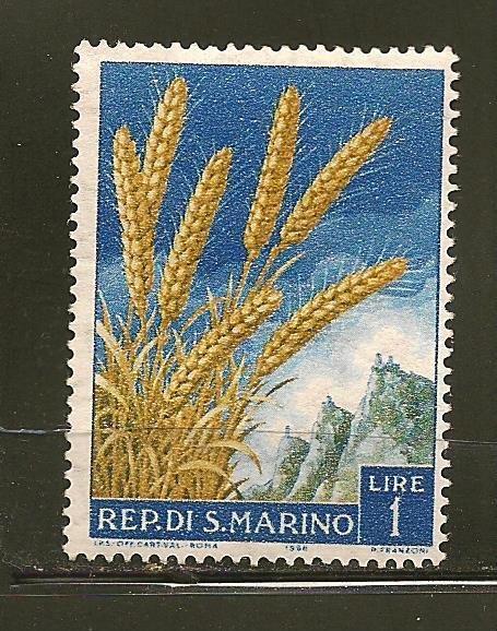 San Marino 416 Wheat Mint Hinged