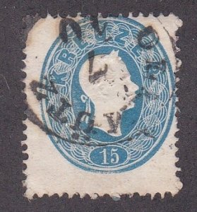 Austria # 16, Emperor Franz Joseph, Used, 1/3 Cat.