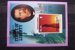 British Virgin Islands 1986 MNH The 100th Anniversary of Statue of Liberty