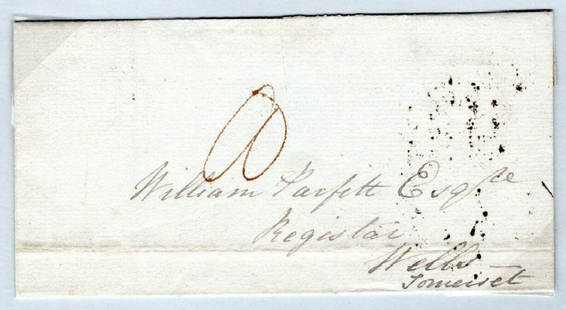 GB Somerset Cover *BATH/ 109* Mileage CDS STARS Wells 1827{samwells-covers}MZ323