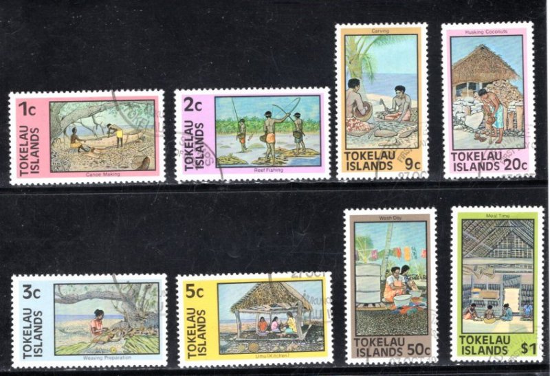 Tokelau  #49-56  VF  Used,  CV 5.65   ......   6390018