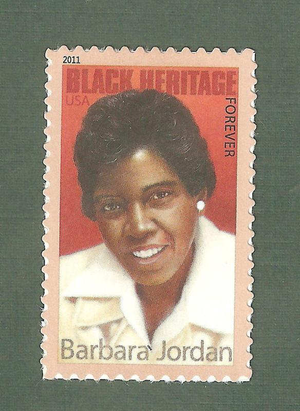 4565 Barbara Jordan US Single Mint/nh (Free Shipping)