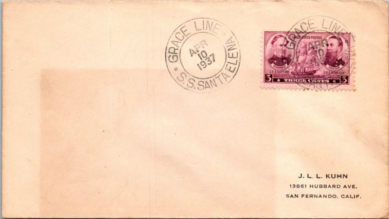 1937 - SS Santa Elena / Grace Lines - F51709